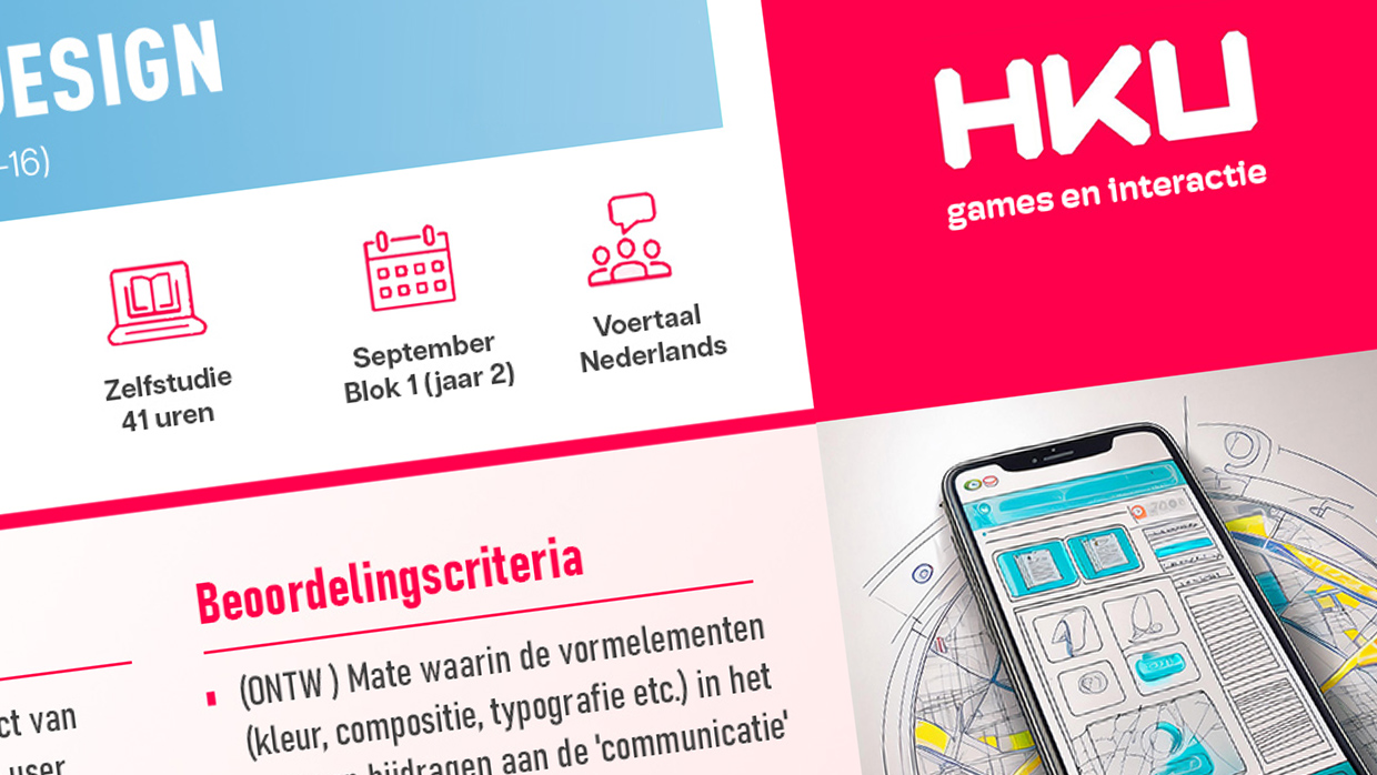 Interface Design vooropdracht