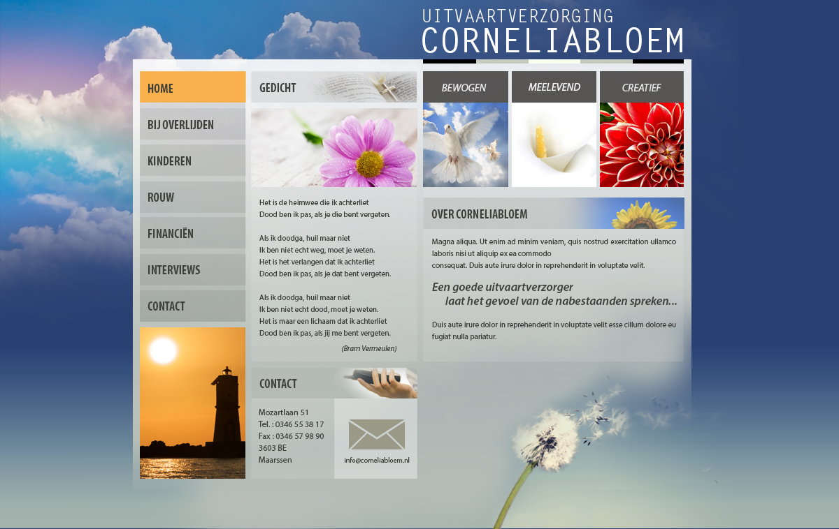 Uitvaartverzorging Corneliabloem